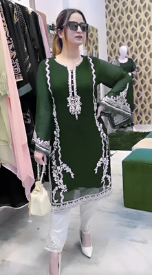 Fashion Fiesta Women Kurta Pyjama Set