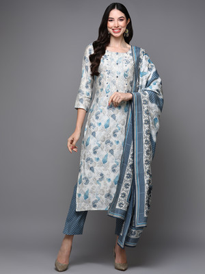 AHIKA Women Kurta Pant Dupatta Set