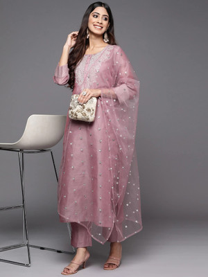 EWEDOS Women Kurta Pant Dupatta Set