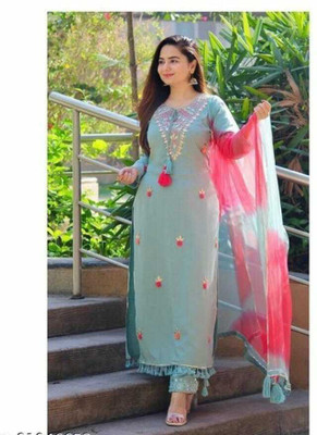 MANAV FASHIONS Women Kurta Pant Dupatta Set