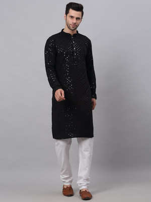 Jompers Men Kurta Churidar Set
