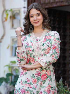 Pehnura Women Kurta Palazzo Set