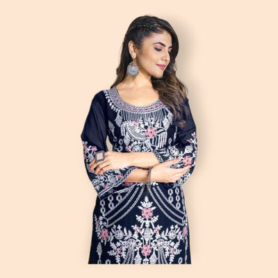 The Snizvi Women Kurti Pyjama Set