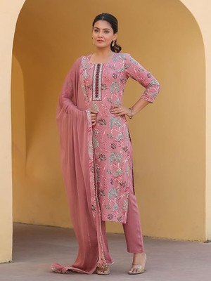 Vidusha Women Kurti Pant Dupatta Set