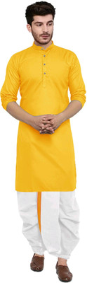 TRUST OUS Men Kurta Dhoti Set