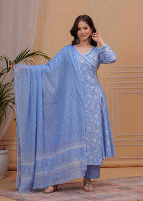 raavi collection Women Kurta Pant Dupatta Set