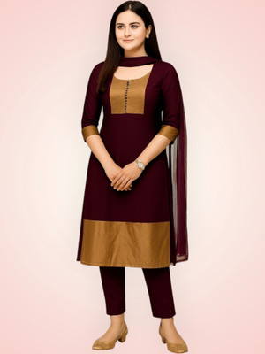 SHREEJI ENTERPRISE21 Women Kurta Pant Dupatta Set