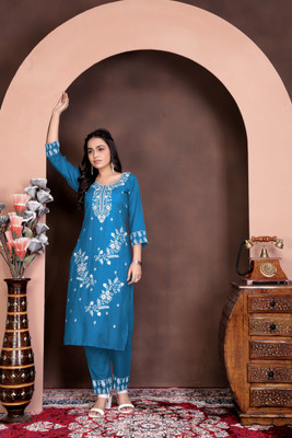 Bharat Origin Women Kurta Pant Set