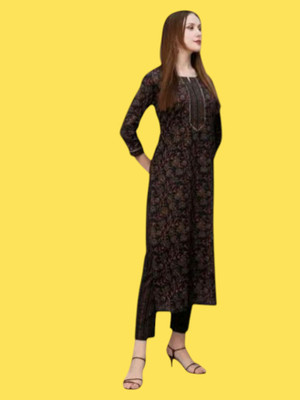 U CREATION Women Ethnic Top Pyjama Set