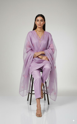 VLMS ENTERPRISES Women Kurti Pant Attached Dupatta Set