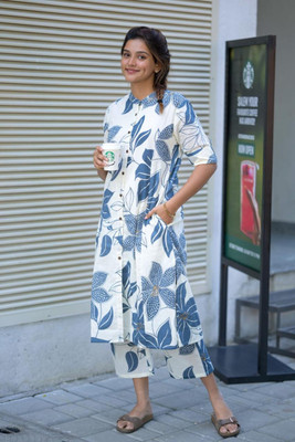 Galbaliya Women Kurta Palazzo Set