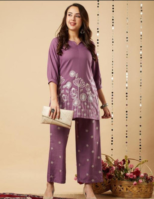 TRENDSWILL Women Kurti Pant Set