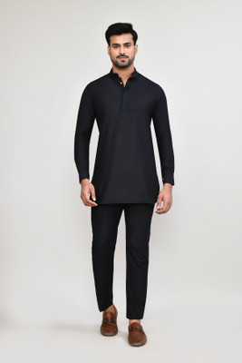 POLY2FAB Men Kurta Pyjama Set