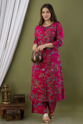 NeeModa Women Kurta Palazzo Set