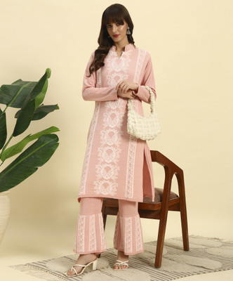CANBLAR Women Kurta Palazzo Set