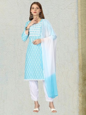 CLIW Women Kurta Pyjama Dupatta Set