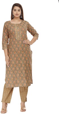 JC4U Women Kurta Pant Set