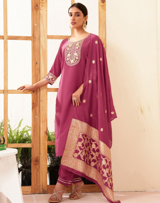 Skylee Women Kurta Pant Dupatta Set