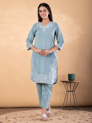 PASANDEEDA Women Kurta Pant Set