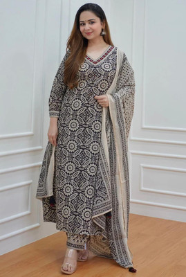 Archana Fab Printed Kurta, Trouser/Pant & Dupatta Set