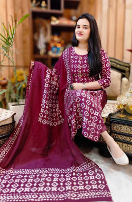 DIL COLLECTION Women Kurti Pant Dupatta Set