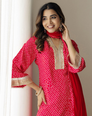 Skylee Women Kurta Patiala Dupatta Set