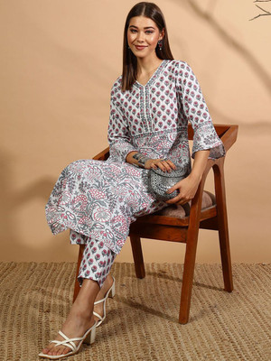 ANOUK Women Kurta Pant Set