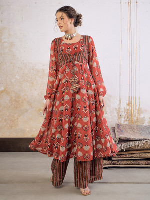 Shae by SASSAFRAS Women Kurta Palazzo Set