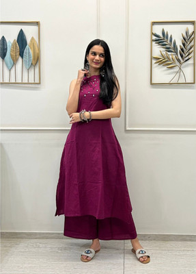 JIKRA JAIPUR Women Kurta Pant Set