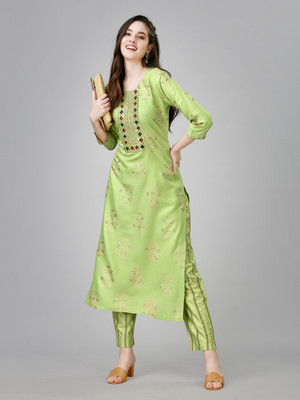 ARADHNA Women Kurta Pant Set
