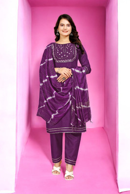 VAANSH CREATION Women Kurta Pant Dupatta Set