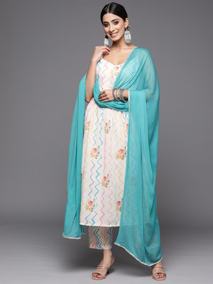 Varanga Women Kurta Pant Dupatta Set