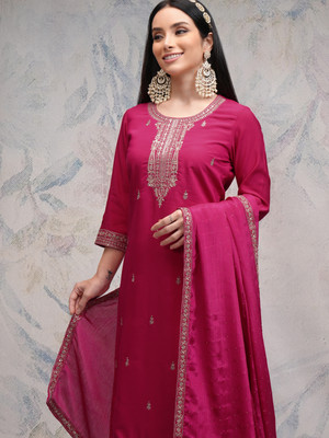 Vishudh Women Kurta Palazzo Set