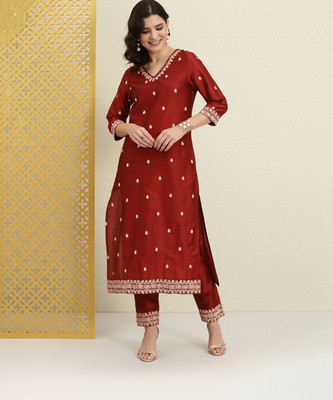 House of Pataudi Women Kurta Pant Set