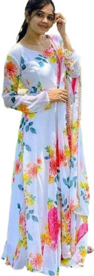 HouseOfCommon Women Ethnic Top Dupatta Set