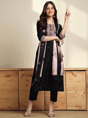 VidRiva CREATION Women Kurti Pant Dupatta Set