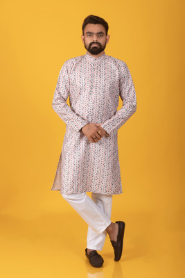 CELLUX Men Kurta Pyjama Set