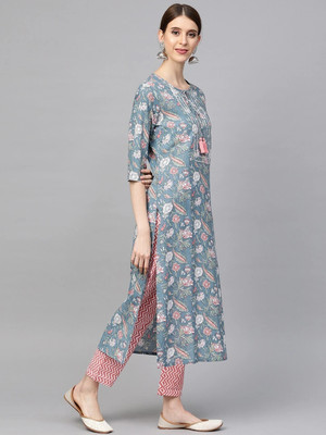 GLIMY Women Kurta Pant Set