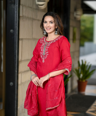 Himanshi Designer Women Kurti Pant Dupatta Set