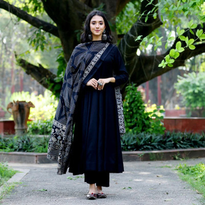 Toochki Flared/A-line Gown(Black)