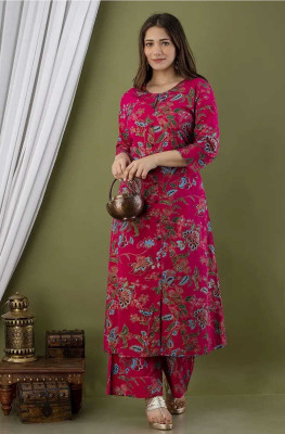 Fashionmania Women Kurti Palazzo Set