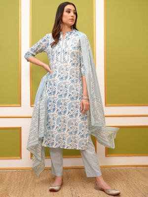 Vishudh Women Kurta Pant Set