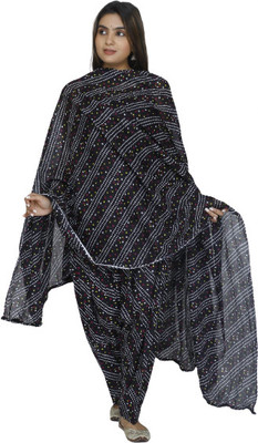 HANVIK TRADERS Women Patiala Dupatta Set