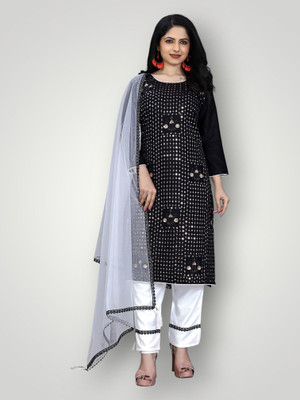 HOC's Women Kurta Palazzo Dupatta Set