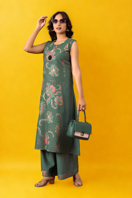 stylenx Women Kurti Palazzo Set