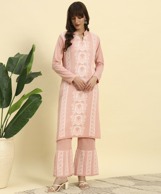 CANBLAR Women Kurta Palazzo Set