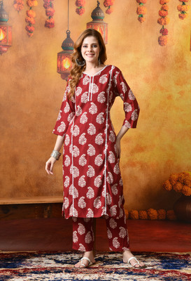 Deepyog Women Kurti Pant Set