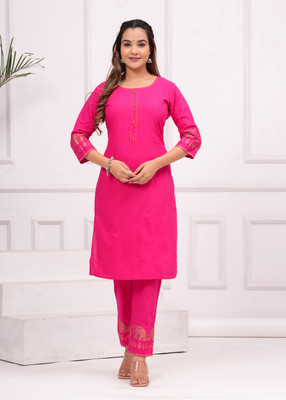 80% OFF on Pingaksh Women Kurta Pant Set 80% OFF on Pingaksh Women Kurta Pant Set
