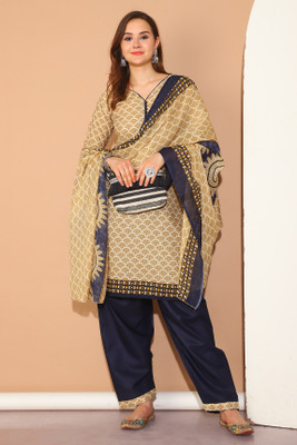 VihaanExim Women Kurta Patiala Dupatta Set