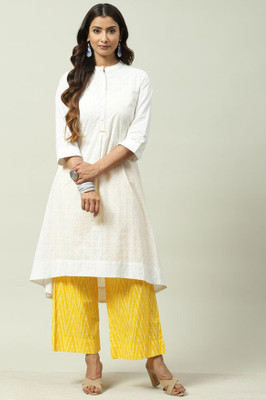 BIBA Women Kurta Palazzo Set